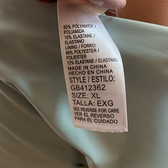 NWT Gianni Bini Women's Mint Green Bikini Bottom, Size X Large - Picture 4 of 10